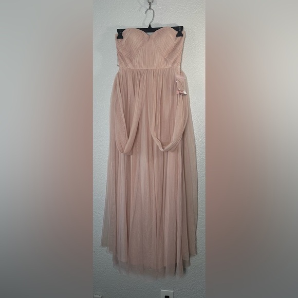 NWT Birdy Grey Christina Convertible Dress in Tulle Vintage Blush - Picture 5 of 7